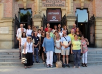 Foto de familia de participantes en la jornada tcnica celebrada en el Rectorado