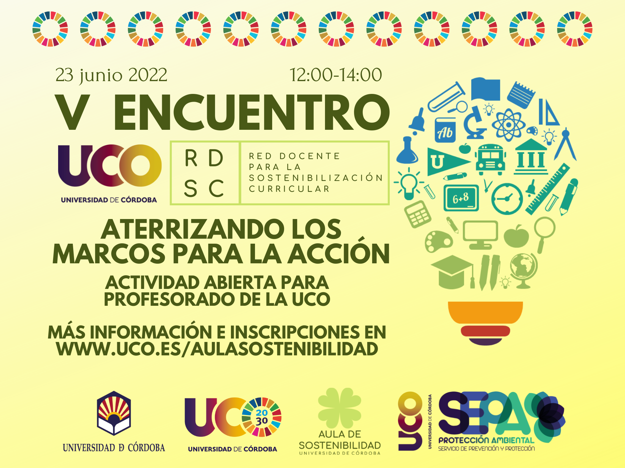 Cartel Encuentro RDSC 2022