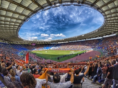 Imagen de archivo de un campo de fútbol