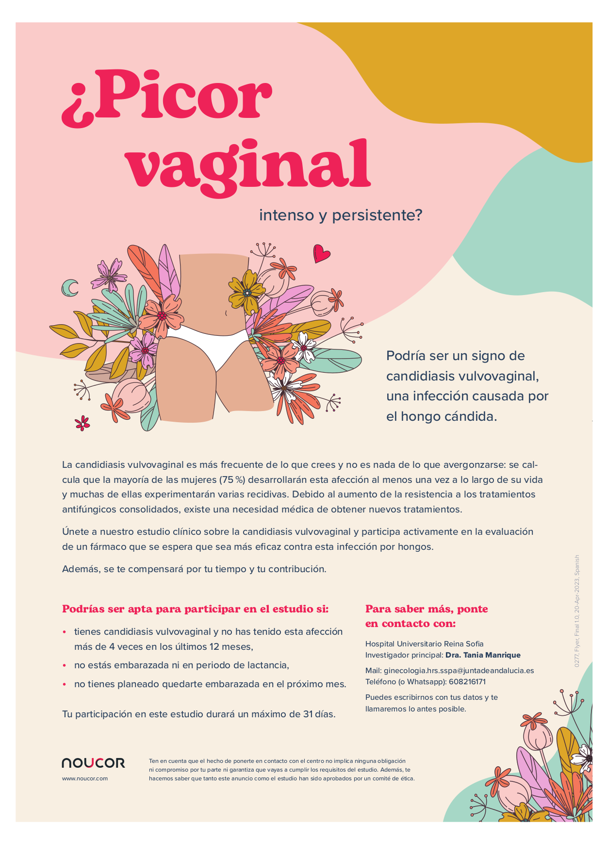 2024 04 10 0277 Vaginal itching Poster A3 ES site 29