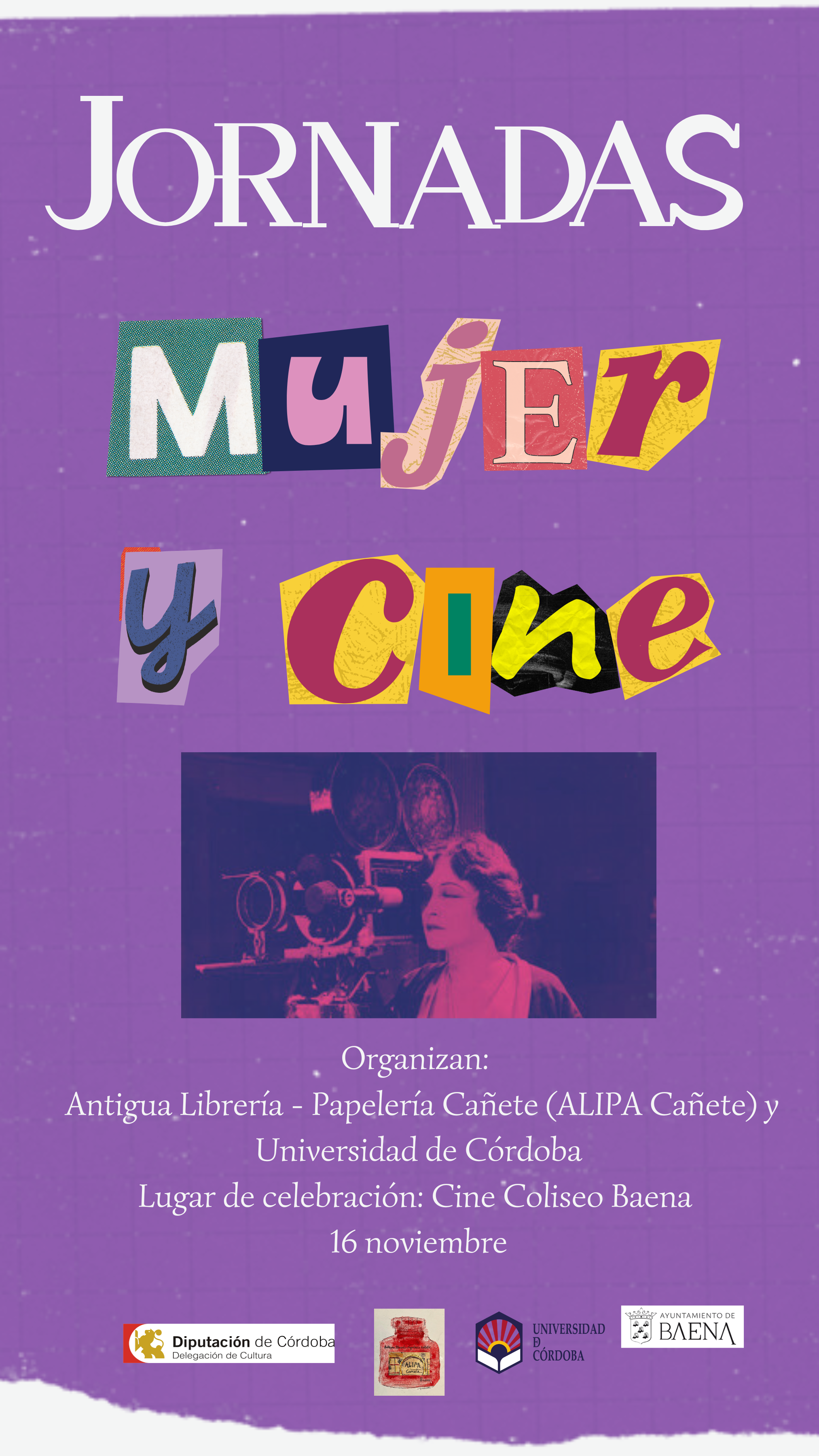 CARTEL JORNADAS CINE Y MUJER