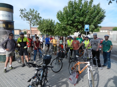 Participantes en la marcha