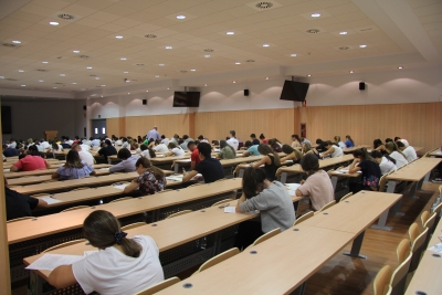 Celebracin de la Prueba en la Facultad de Medicina y Enfermera