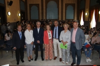 Rosario Mrida junto a los profesionales de la nutricin y el deporte