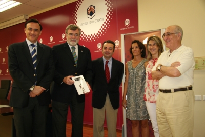 De izquierda a derecha, Jos Carlos Gmez, Jos Manuel Roldn, Jos Romero, Maribel Rodguez, Magdalena Rodrguez y Jos Javier Rodrguez