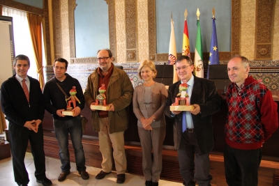 Un momento de la entrega de los premios