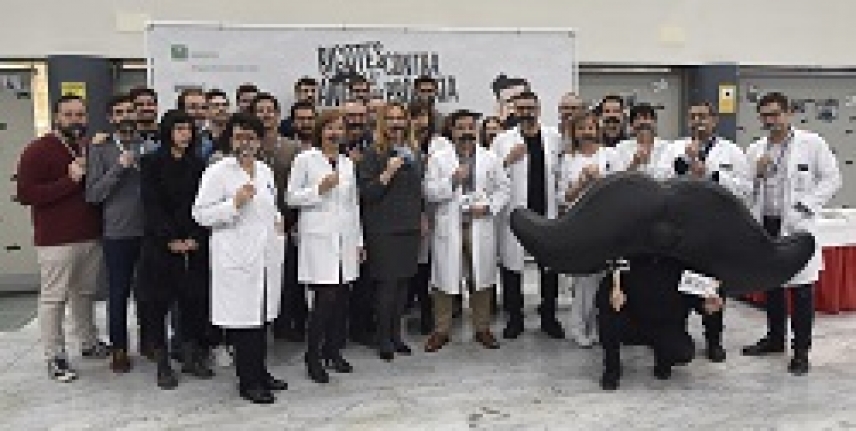 El Hospital Reina Sofía y el IMIBIC se adhieren un año más a la campaña Movember para luchar por la salud masculina